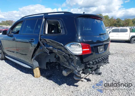 2018 Mercedes-Benz Gls 550 4Matic z USA, uszkodzony, nr VIN 4JGDF7DEXJB139763